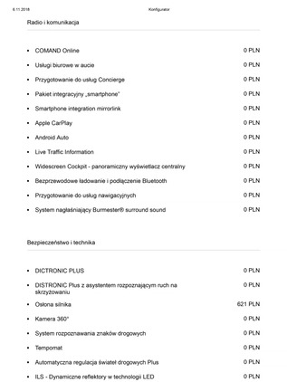 Mercedes-Benz Klasa E cena 185000 przebieg: 116100, rok produkcji 2019 z Jasło małe 781